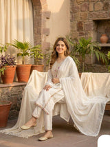 Festival Wear Embroidered Silk Kurta Set