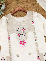 Festival Wear Embroidered Silk Kurta Set