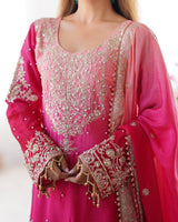 Chinon Silk Party Wear Plaza Set