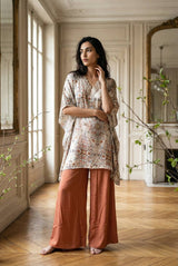 Floral Modal Satin Co-Ord Set