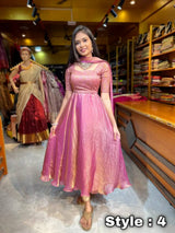 Heavy Two Tone Fandy Silk Lehenga Choli Set