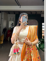 Premium Silk Paithani Lehenga Choli Set