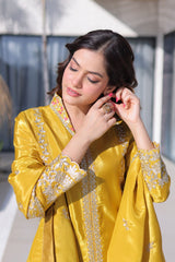 Party Wear Embroidered Kurti Pant Dupatta Set