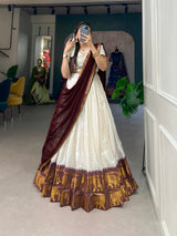 Poly Cotton Wedding Wear Lehenga Choli