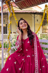 Fox Georgette Party Wear Anarakali Set