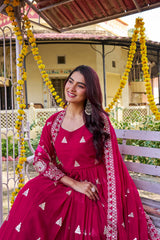 Fox Georgette Party Wear Anarakali Set