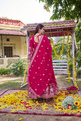 Fox Georgette Party Wear Anarakali Set