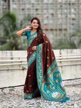 Premium Soft Silk Paithani Saree