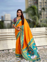 Premium Soft Silk Paithani Saree