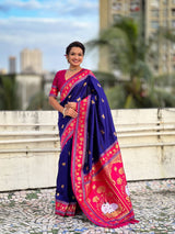 Premium Soft Silk Paithani Saree