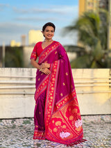 Premium Soft Silk Paithani Saree