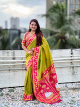 Premium Soft Silk Paithani Saree