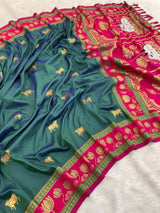 Premium Soft Silk Paithani Saree