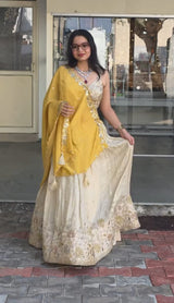 Chinon Embroidered Lehenga Choli