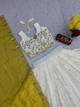 Chinon Embroidered Lehenga Choli