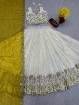 Chinon Embroidered Lehenga Choli