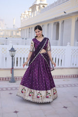Dola Silk Wedding Wear Lehenga Choli