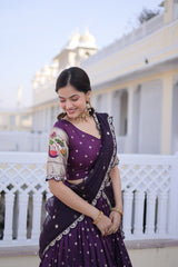 Dola Silk Wedding Wear Lehenga Choli