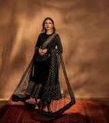 Fox Georgette Embroidered Party Wear Gown