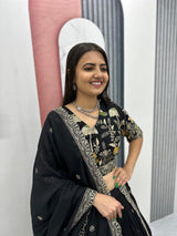 Vichitra Silk Wedding Wear Lehenga Choli