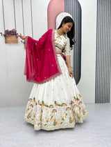 Vichitra Silk Wedding Wear Lehenga Choli