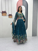 Fox Georgette Anarkali Gown