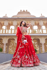 Pure Vichitra Lehenga Choli